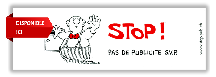 Stop! Pas de publicite